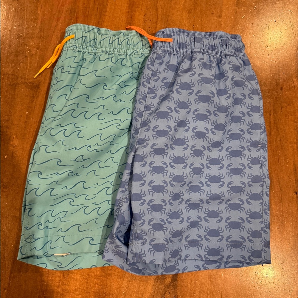 crewcuts Boys Size (10) Swim Trunks Bundle
